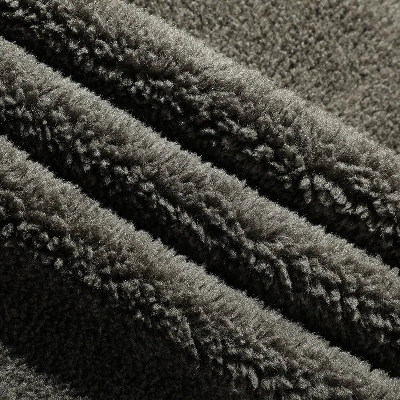 Teezify Men’s Winter Bomber Jacket – Slim Fit Multi-Pocket Warm Coat