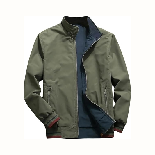 Men’s Lightweight Bomber Jacket – Casual Windbreaker Style