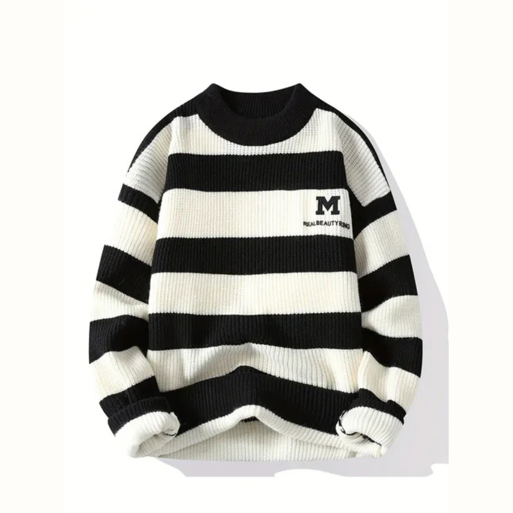 Men’s Sherpa-Lined Denim Jacket – Classic Winter Warmth