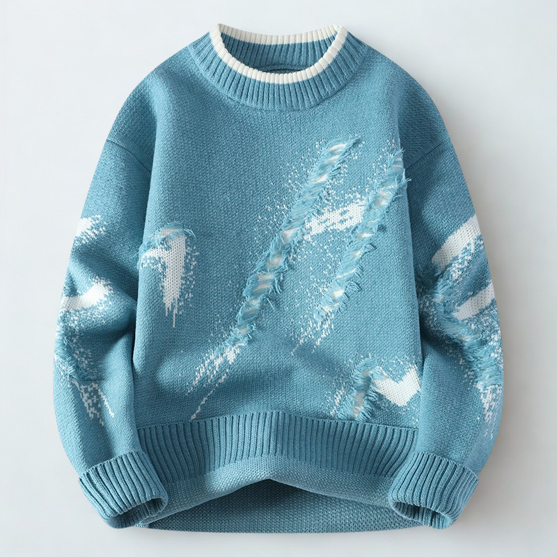 Neo Distressed Sweater – Teezify™